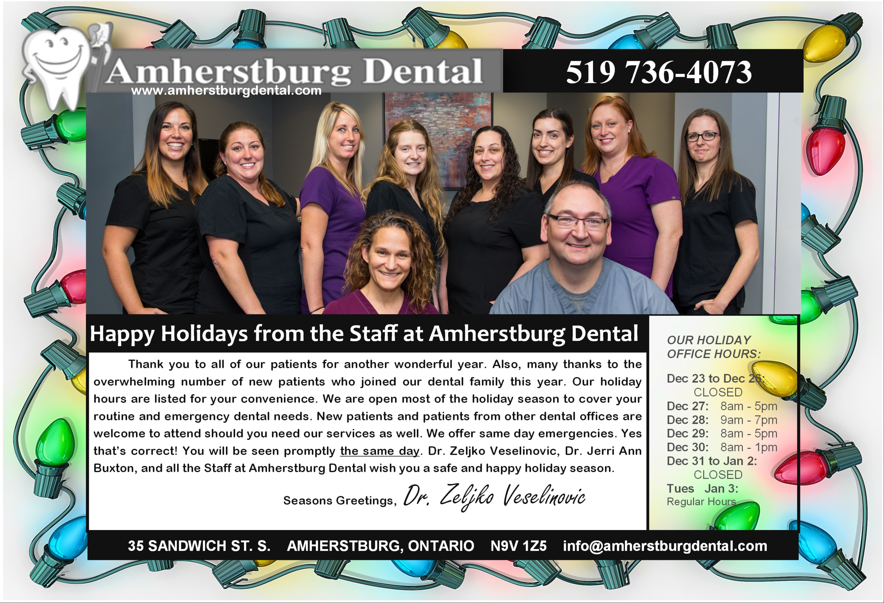 amherstburg-dental-holiday-hours-family-and-cosmetic-dentistry-amherstburg-ontario-windsor-ontario-essex-county-2016